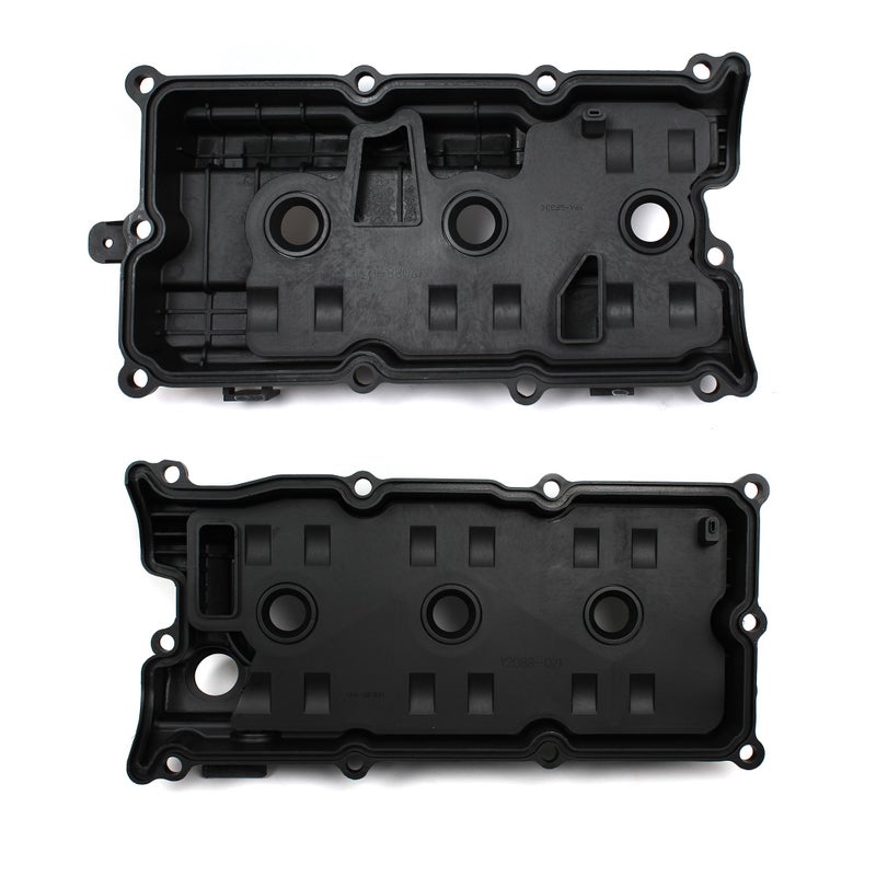 CNS Valve Covers with Gaskets, Spark Plug Tube Seals, and Ignition Coils Compatible with 02-09 Nissan/Infiniti 3.5L 3498CC DOHC V6"VQ35DE" - Image 4